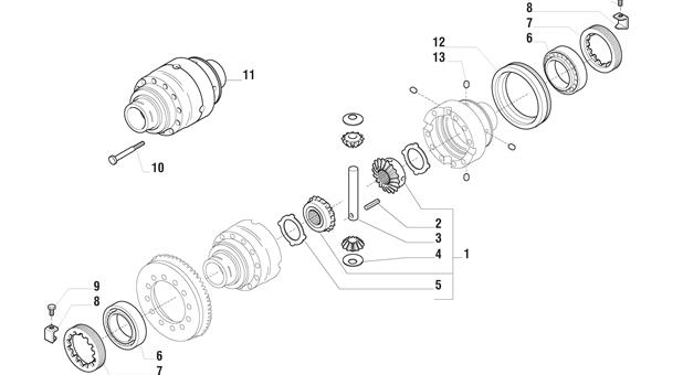 Carraro Axle Drawing for 141178, page 6