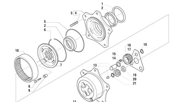 Carraro Axle Drawing for 141178, page 9