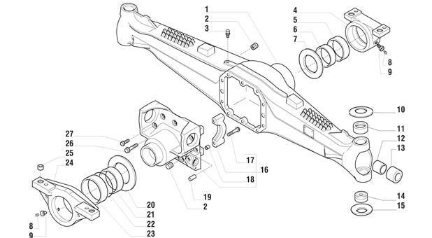 Carraro Axle Drawing for 141179, page 3