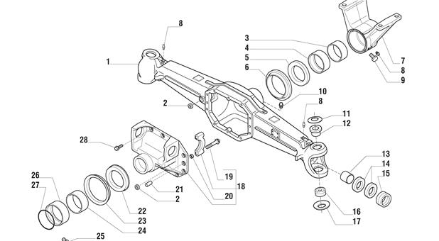 Carraro Axle Drawing for 141244, page 3