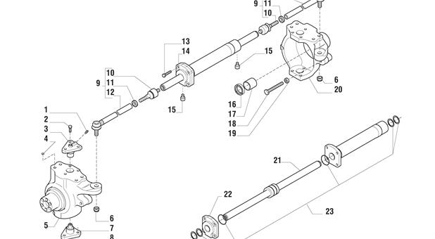 Carraro Axle Drawing for 141244, page 4