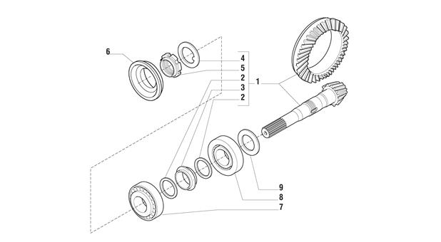 Carraro Axle Drawing for 141245, page 5