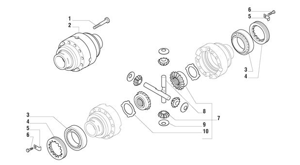 Carraro Axle Drawing for 141247, page 6