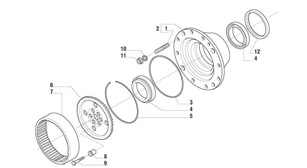 Carraro Axle Drawing for 141247, page 8