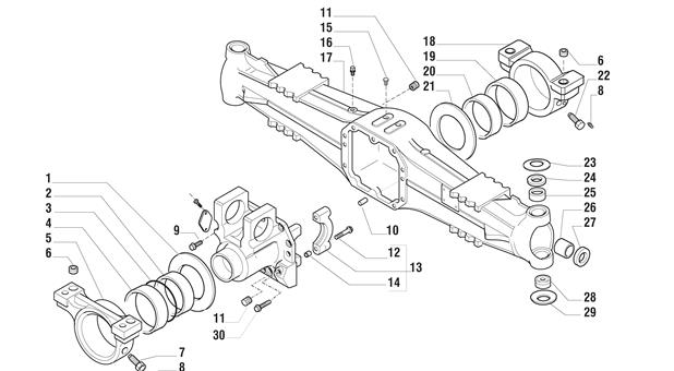 Carraro Axle Drawing for 141315, page 3