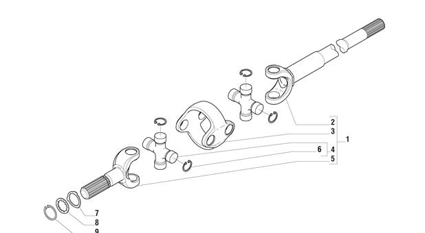 Carraro Axle Drawing for 141318, page 8