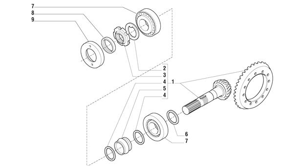 Carraro Axle Drawing for 141319, page 5