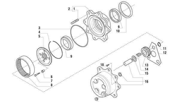 Carraro Axle Drawing for 141319, page 8