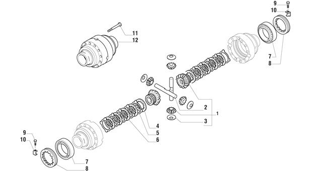 Carraro Axle Drawing for 141320, page 6