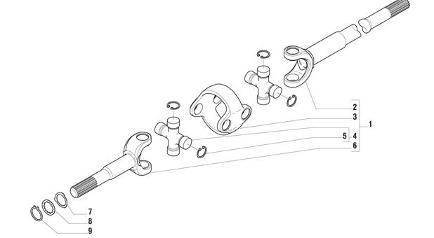 Carraro Axle Drawing for 141320, page 7