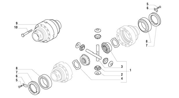 Carraro Axle Drawing for 141394, page 8