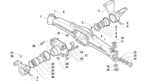 Carraro Axle Drawing for 141429, page 3