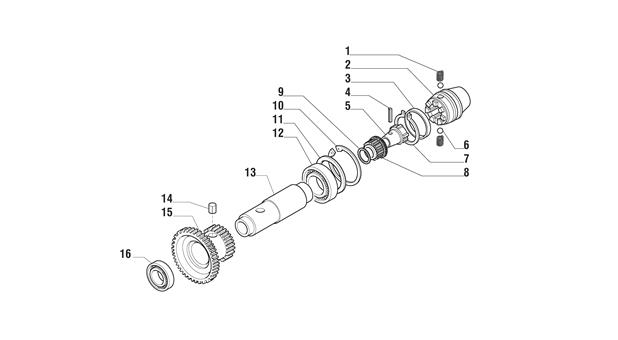 Carraro Axle Drawing for 141472, page 20