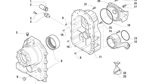 Carraro Axle Drawing for 141503, page 3