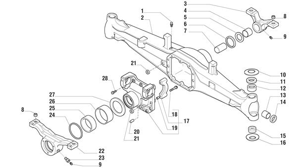 Carraro Axle Drawing for 141529, page 3