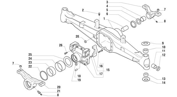 Carraro Axle Drawing for 141529, page 3