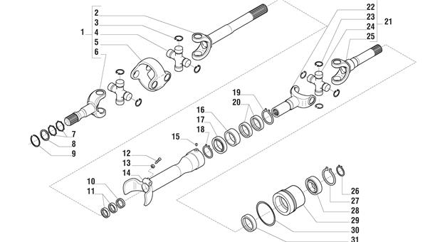 Carraro Axle Drawing for 141536, page 11