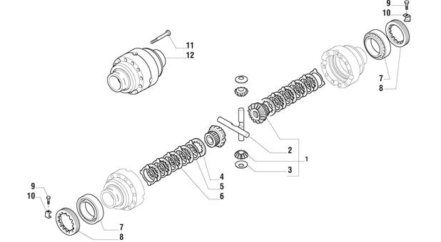 Carraro Axle Drawing for 141579, page 6