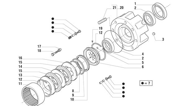 Carraro Axle Drawing for 141579, page 8