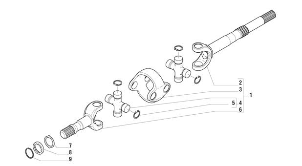 Carraro Axle Drawing for 141588, page 8