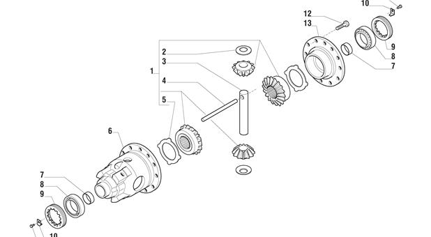 Carraro Axle Drawing for 141588, page 7