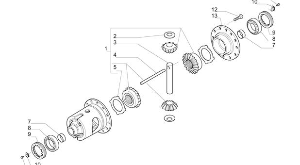 Carraro Axle Drawing for 141595, page 6