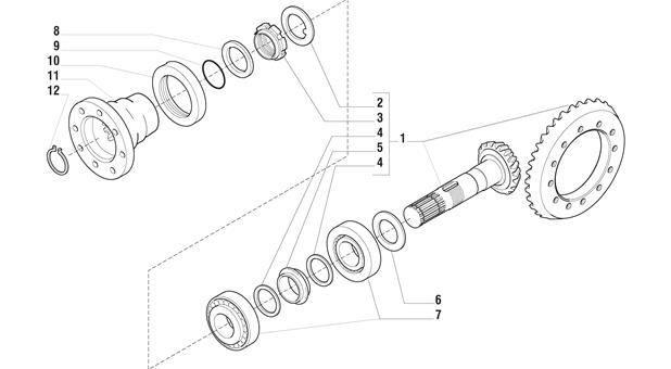 Carraro Axle Drawing for 141747, page 5