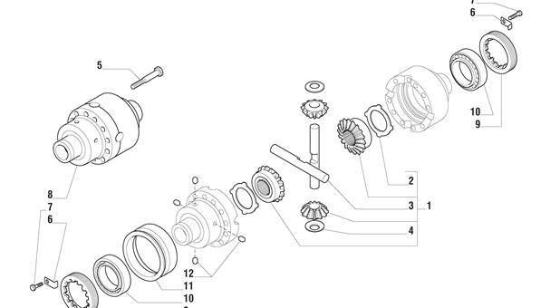 Carraro Axle Drawing for 141747, page 6