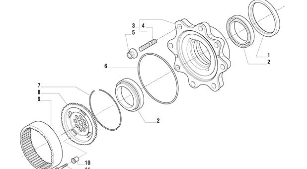 Carraro Axle Drawing for 141747, page 10