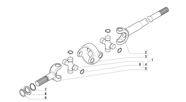 Carraro Axle Drawing for 141747, page 9