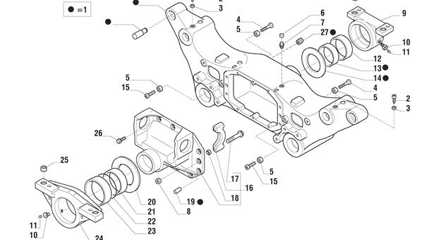 Carraro Axle Drawing for 141758, page 3