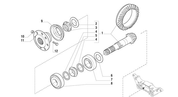 Carraro Axle Drawing for 141758, page 9