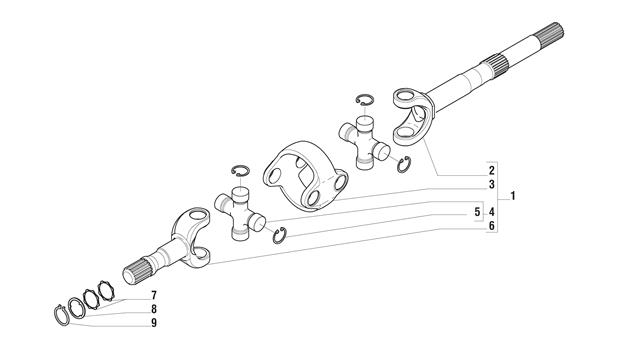 Carraro Axle Drawing for 141791, page 7