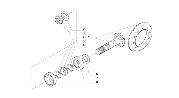 Carraro Axle Drawing for 141820, page 4