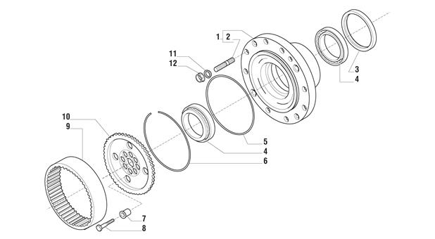 Carraro Axle Drawing for 141820, page 7