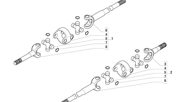 Carraro Axle Drawing for 141833, page 8