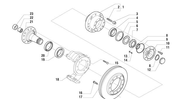 Carraro Axle Drawing for 141833, page 9