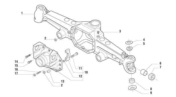 Carraro Axle Drawing for 141897, page 3