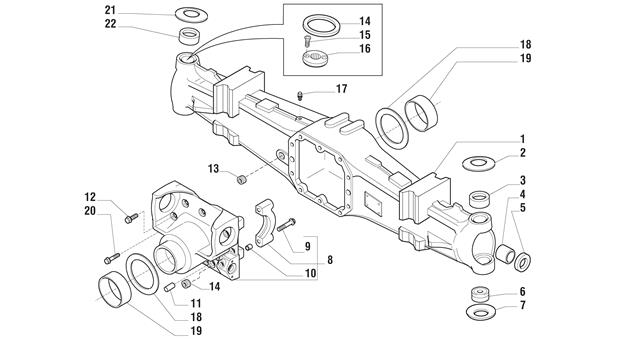Carraro Axle Drawing for 141964, page 3