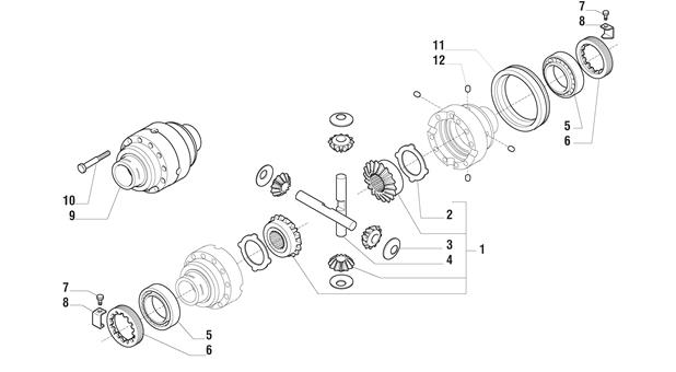 Carraro Axle Drawing for 141964, page 6