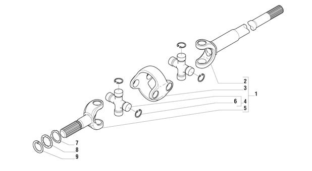 Carraro Axle Drawing for 141964, page 8