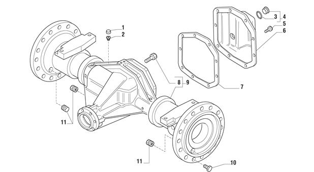 Carraro Axle Drawing for 141989, page 3