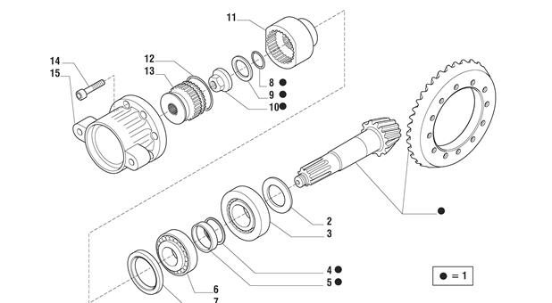 Carraro Axle Drawing for 141989, page 4