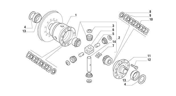 Carraro Axle Drawing for 141989, page 5