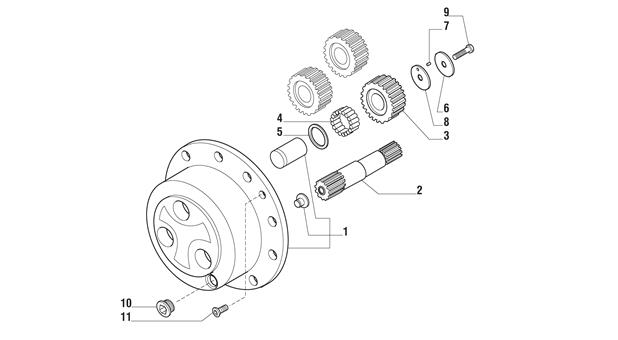 Carraro Axle Drawing for 141989, page 7