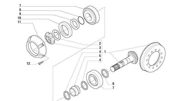Carraro Axle Drawing for 142028, page 6