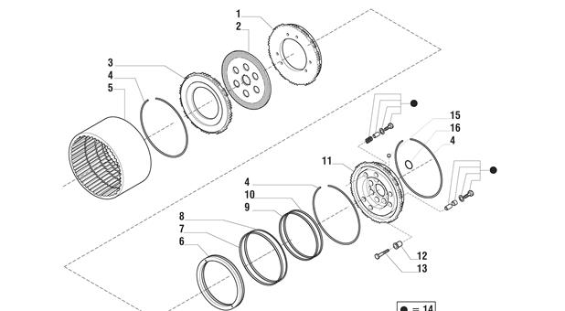 Carraro Axle Drawing for 142095, page 12