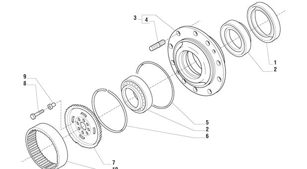 Carraro Axle Drawing for 142120, page 12