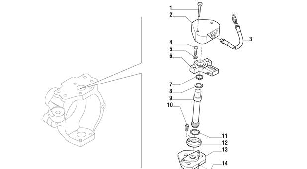 Carraro Axle Drawing for 142120, page 14