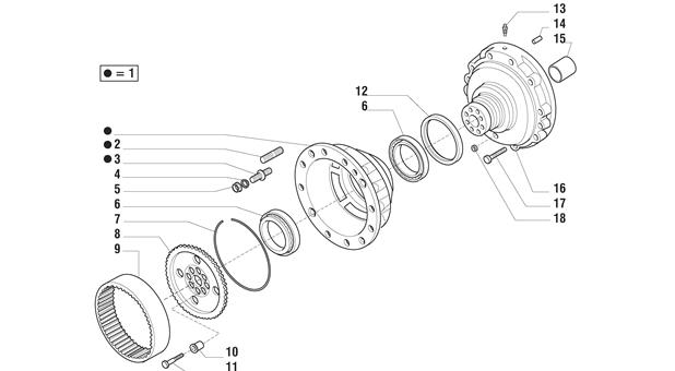 Carraro Axle Drawing for 142133, page 8